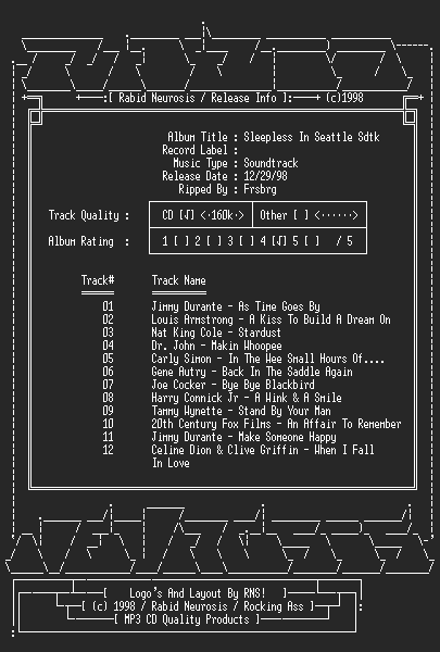 NFO file for Various-Sleepless_In_Seattle_Soundtrack-RNS