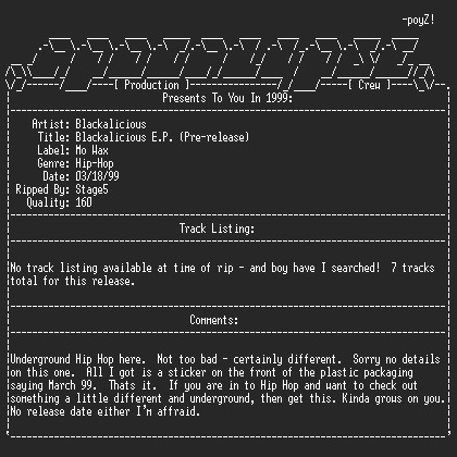 NFO file for Blackalicious-blackalicious_ep_promo-apc