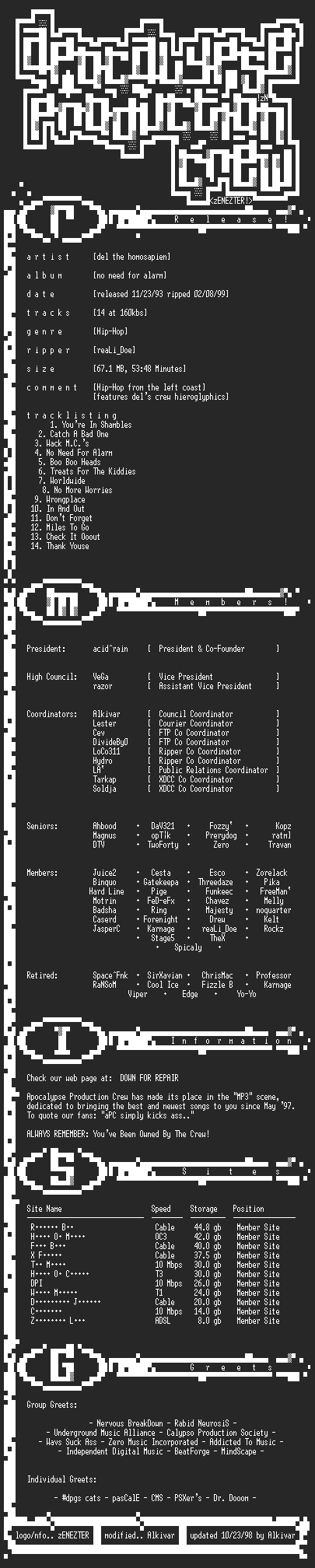 NFO file for Del_the_funkyhomosapien-1993-apc-reali_doe