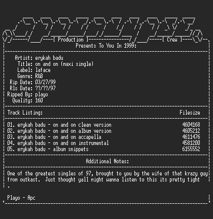 NFO file for Erykah_badu-on_and_on_maxi_single-apc