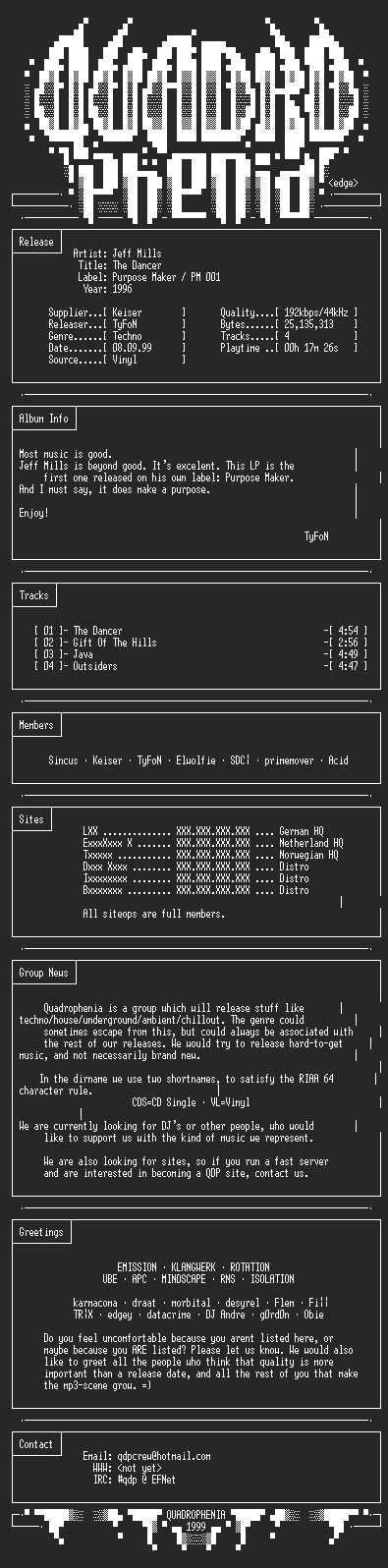 NFO file for Jeff_Mills_-_The_Dancer-VL-1996-QDP