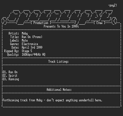 NFO file for Moby_run_on-promo-1999-apc