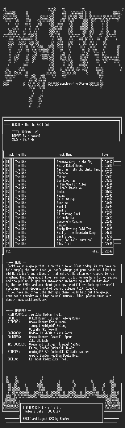 NFO file for The_Who-Sell_Out-1967-BKF