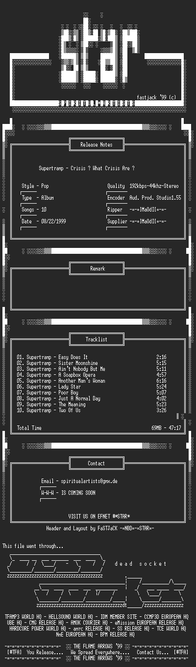 NFO file for Supertramp_-_Crisis_What_Crisis_Are-(1975)-STAR