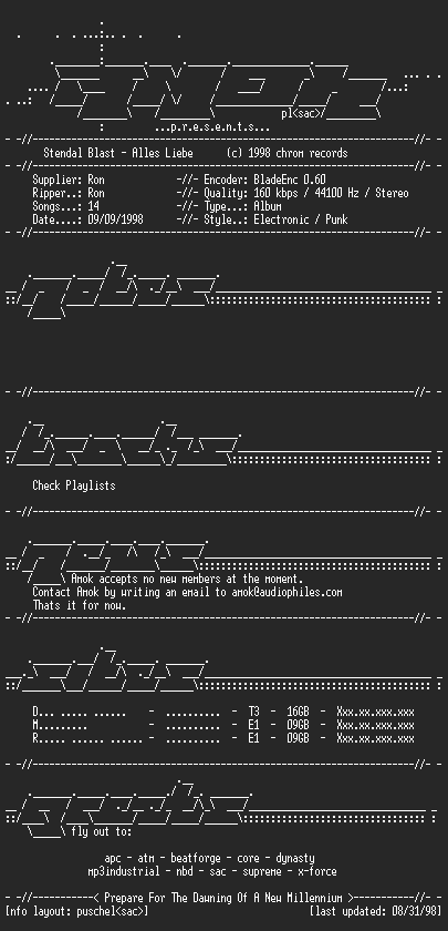 NFO file for Stendal_Blast-Alles_Liebe-AMOK