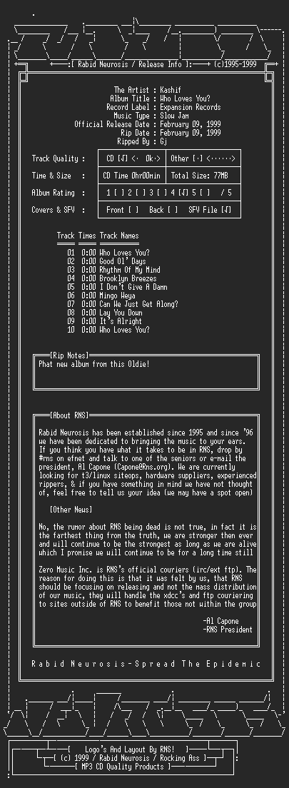 NFO file for Kashif-Who_Loves_You-1999-RNS