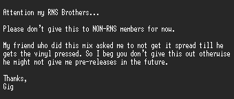 NFO file for Prince-1999_(Slammin_Bootleg_House_Mix)-RNS