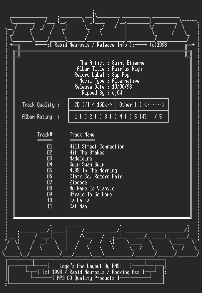 NFO file for Saint_Etienne-Fairfax_High-RNS