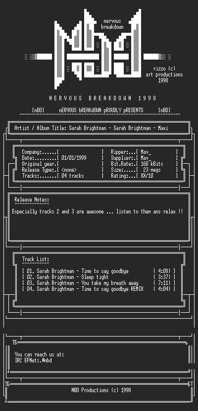 NFO file for Sarah_brightman-time_to_say_goodbye_maxi-nbd