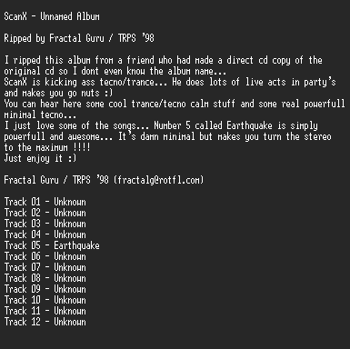 NFO file for ScanX_-_Chroma-TRPS