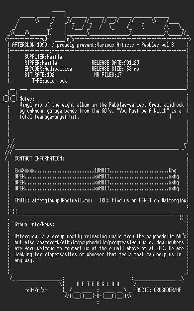 NFO file for VA_-_Pebbles_Volume_8-(1979)-agw