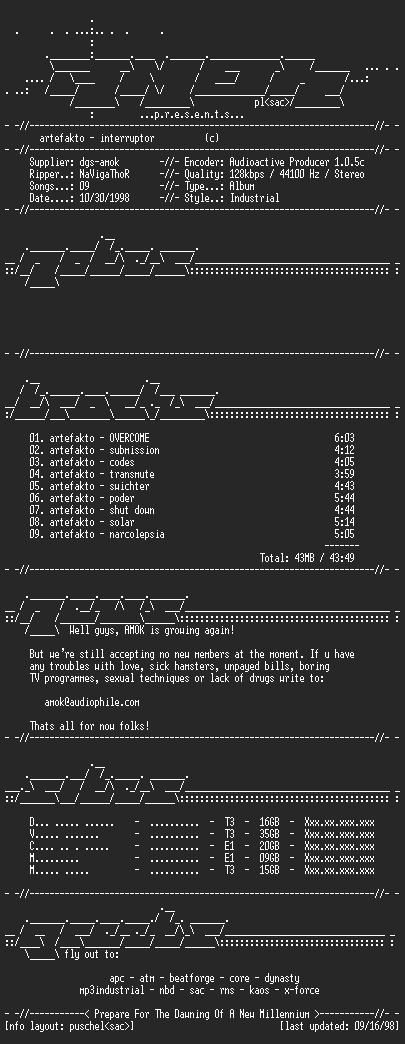 NFO file for Artefakto-interruptor-AMOK