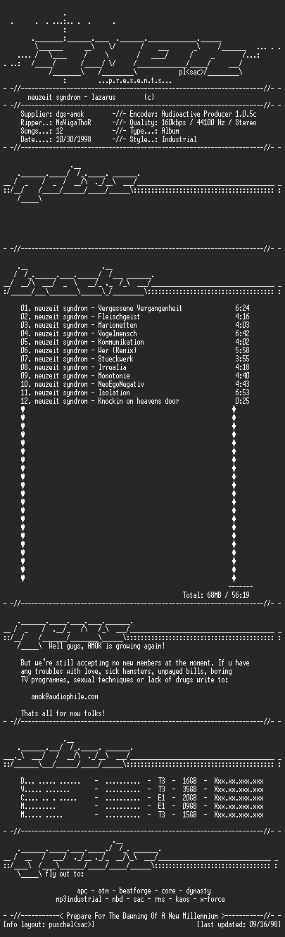 NFO file for Neuzeit_syndrom-lazarus-AMOK