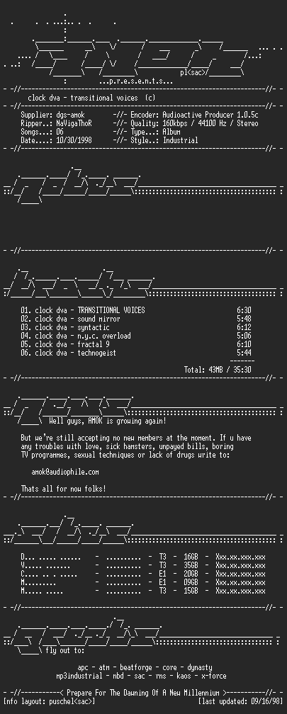 NFO file for Clock_dva-transitional_voices-AMOK