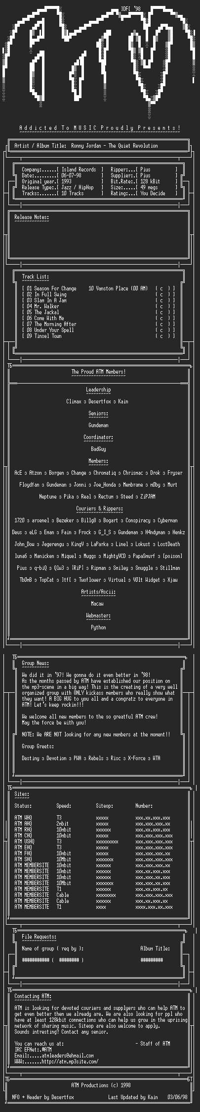 NFO file for Ronny_Jordan-The_Quiet_Revolution-ATM