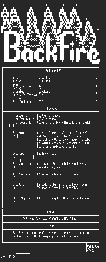 NFO file for Misfits-Evilive-Acero-BKF