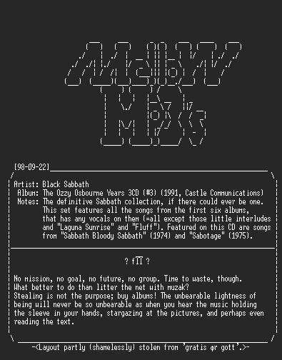 NFO file for Black_Sabbath-The_Ozzy_Osbourne_Years-MELLOW