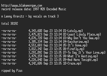 NFO file for Blake_Morgan_-_Angers_Candy_(1997)-ATM