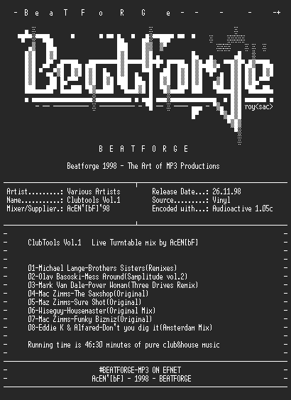 NFO file for (clubtools)-vol.1_vinyl_bf