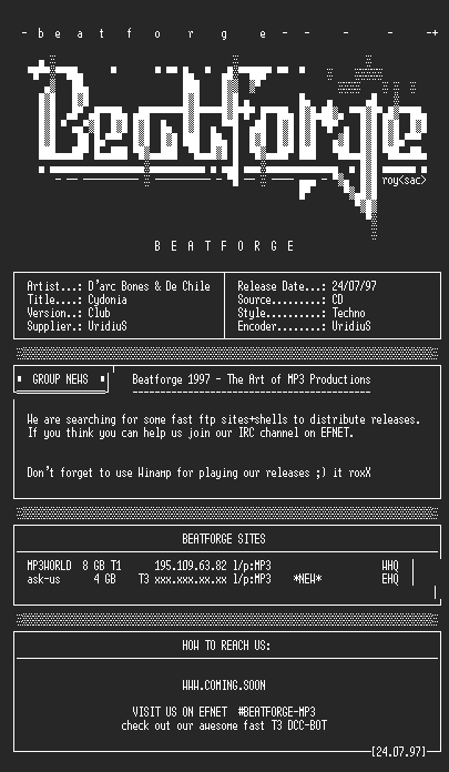 NFO file for (d'arc_bones&de_chile)-cydonia_bf