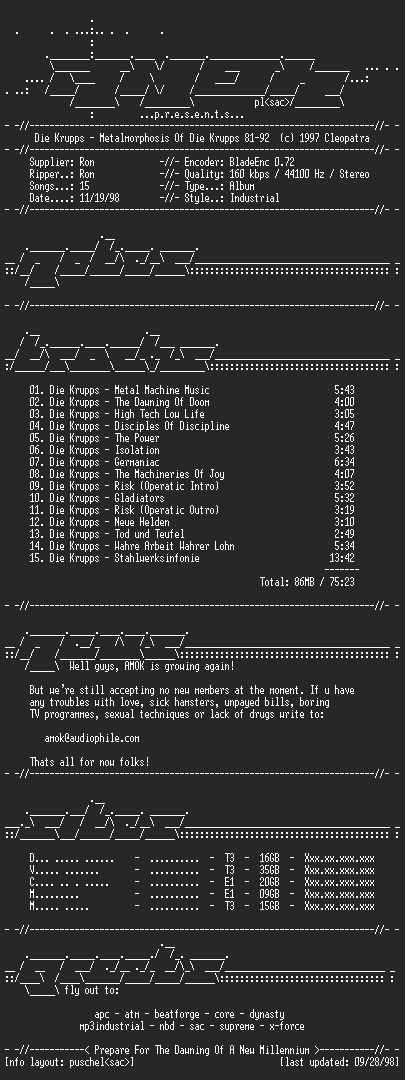 NFO file for Die_Krupps-Metalmorphosis_Of_Die_Krupps_81-92-AMOK