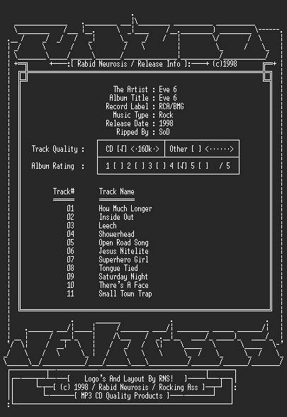 NFO file for Eve_6-Eve_6-RNS