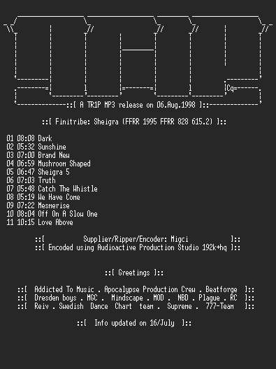 NFO file for Finitribe_-_Sheigra-TRiP