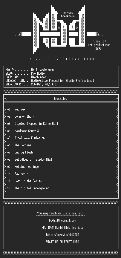 NFO file for Neil_landstrumm_-_pro_audio-NBD