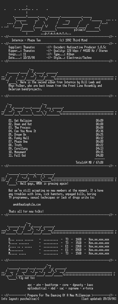 NFO file for Intermix-Phaze.Two-AMOK
