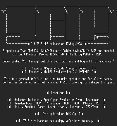 NFO file for Portishead_-_Only_You-TRiP