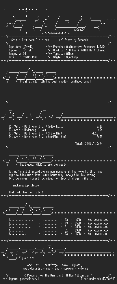 NFO file for Saft-Ditt_Namn_I_Min_Mun-AMOK