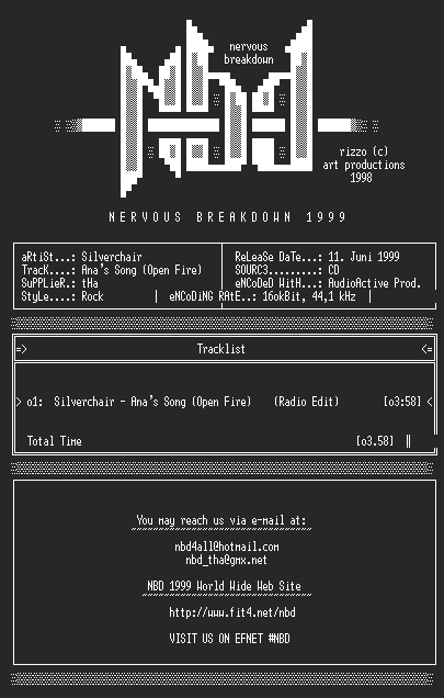 NFO file for (silverchair)-anas_song_(open_fire)__radio_edit-nbd