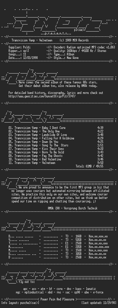 NFO file for Transvision.Vamp-Velveteen-AMOK