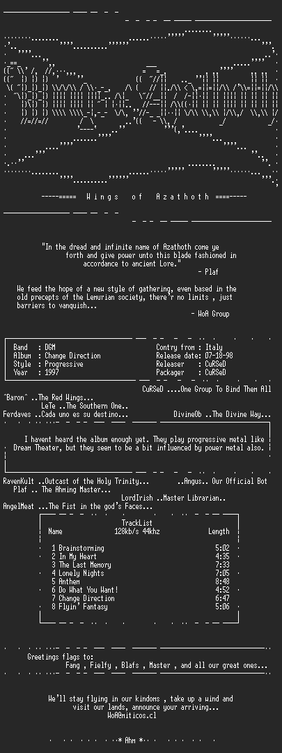 NFO file for DGM-Change_Direction-1997-WoA